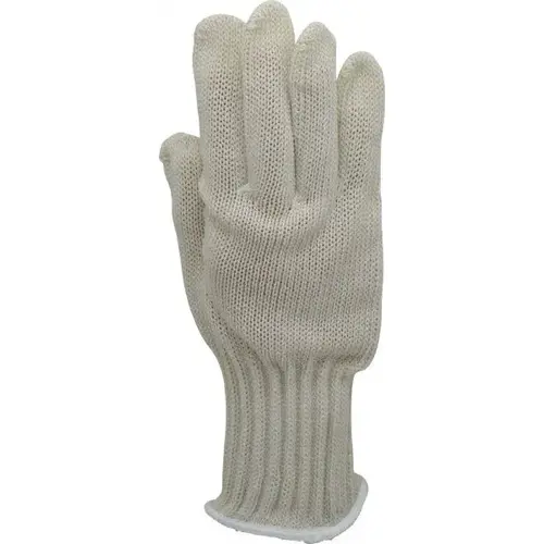 Cut & Abrasion-Resistant Gloves: Size L, ANSI Cut A7, Kevlar, Spectra & Stainless Steel