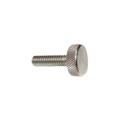 303 Stainless Steel Thumb Screw: M4 x 0.7, Knurled Head