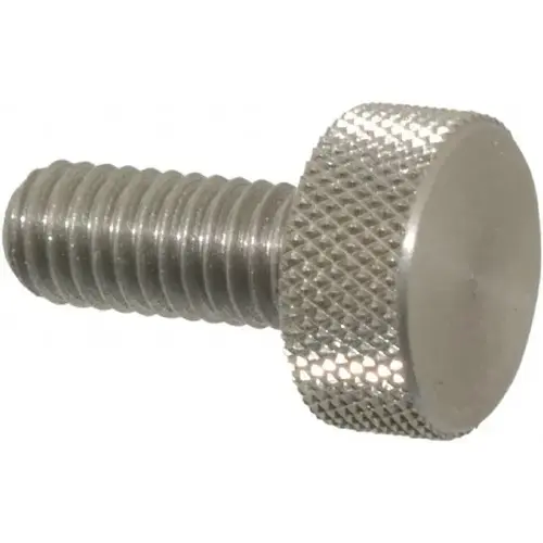 303 Stainless Steel Thumb Screw: M6 x 1, Knurled Head 303 Stainless Steel Thumb Screw: M6 x 1, Knurled Head