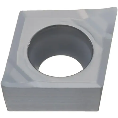 Turning Inserts; ANSI Insert Code: CCGT21.50.5 ; ISO Insert Code: CCGT060202 ; Relief Angle: 7 ; Insert Style: CCGT ; Corner Radius (mm): 0.20 ; Corner Radius (Decimal Inch): 0.0079 - pack of 10 Turning Inserts; ANSI Insert Code: CCGT21.50.5 ; ISO Insert Code: CCGT060202 ; Relief Angle: 7 ; Insert Style: CCGT ; Corner Radius (mm): 0.20 ; Corner Radius (Decimal Inch): 0.0079 - pack of 10