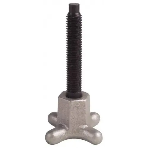 12L14 Steel Thumb Screw: 3/8-16, Lobed Head