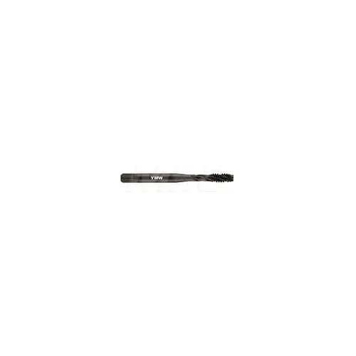 Spiral Flute Tap: M16x2, Metric, 3 Flute, 2-1/2 - 3-1/2, 2B Class of Fit, Vanadium High-Speed Steel, Oxide Finish
