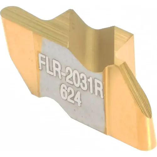 Grooving Insert: FLR2031 GP3, Solid Carbide TiN