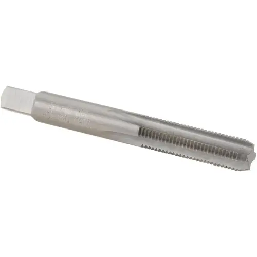 Straight Flute Tap: 5/16-27 UNS, 4 Flute, Bottoming Chamfer, 3B Class of Fit, HSS, Bright/Uncoated Finish Straight Flute Tap: 5/16-27 UNS, 4 Flute, Bottoming Chamfer, 3B Class of Fit, HSS, Bright/Uncoated Finish