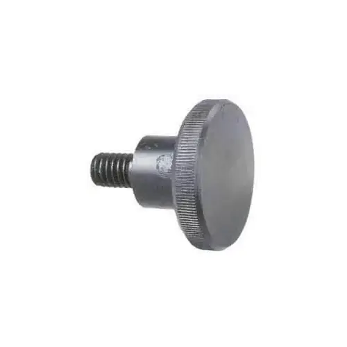 C-12L14 Steel Thumb Screw: 3/8-16, Knurled Head