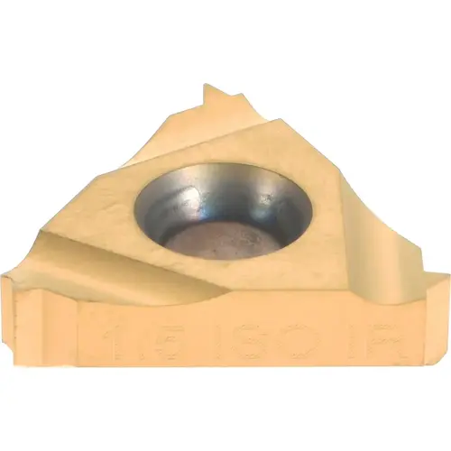 Laydown Threading Insert: 16 IR 1.5 ISO P25C, Solid Carbide Coated