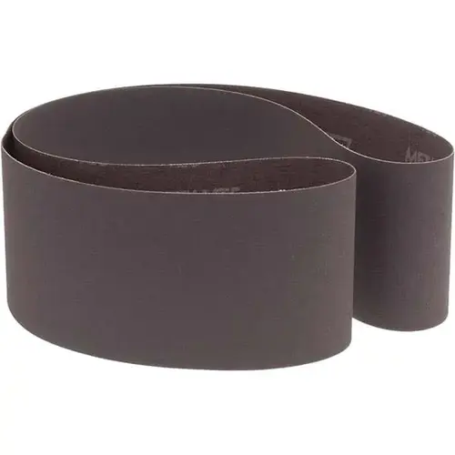 Abrasive Belt: 4" Wide, 54" OAL, 120 Grit, Aluminum Oxide