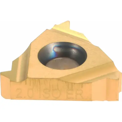 Laydown Threading Insert: 16 ER 2.0 ISO MXC, Solid Carbide Coated Laydown Threading Insert: 16 ER 2.0 ISO MXC, Solid Carbide Coated