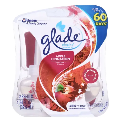 PlugIns Apple Cinnamon Scented Oil Refill (2-Count) PlugIns Apple Cinnamon Scented Oil Refill (2-Count)