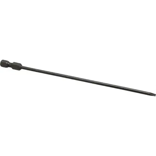 Power Screwdriver Bit: 0.122" Blade Width, 1/4" Hex Drive