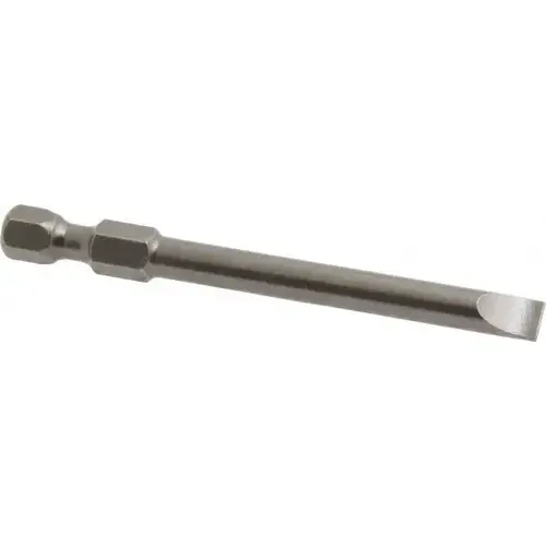 Power Screwdriver Bit: 0.215" Blade Width, 1/4" Hex Drive Power Screwdriver Bit: 0.215" Blade Width, 1/4" Hex Drive