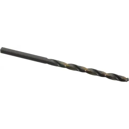 Jobber Length Drill Bit: 5/32" Dia, 118 degree, High Speed Steel Oxide