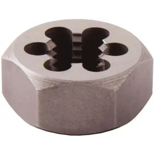 Hex Rethreading Die: 1/2-13 Thread, Right Hand, High Speed Steel Hex Rethreading Die: 1/2-13 Thread, Right Hand, High Speed Steel