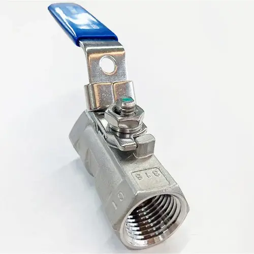 Uni-Body Manual Ball Valve: 3/4" Pipe, Reduced Port