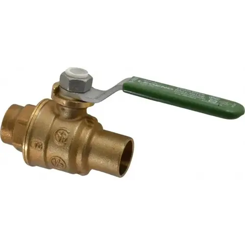 Full Port Bi-Directional Manual Ball Valve: 1/2" Pipe, Full Port Full Port Bi-Directional Manual Ball Valve: 1/2" Pipe, Full Port