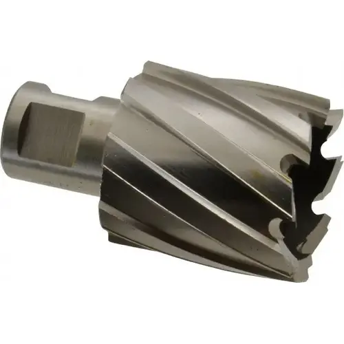 Annular Cutter: 1.4173" Dia, High Speed Steel Bright/Uncoated Annular Cutter: 1.4173" Dia, High Speed Steel Bright/Uncoated