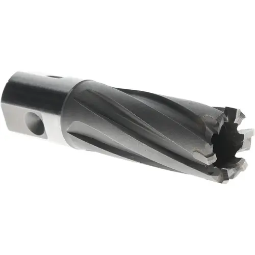 Annular Cutter: 0.748" Dia, 1-3/8" Depth of Cut, Carbide Tipped Bright/Uncoated