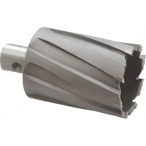 Annular Cutter: 1-7/8" Dia, 2" Depth of Cut, Carbide Tipped Bright/Uncoated