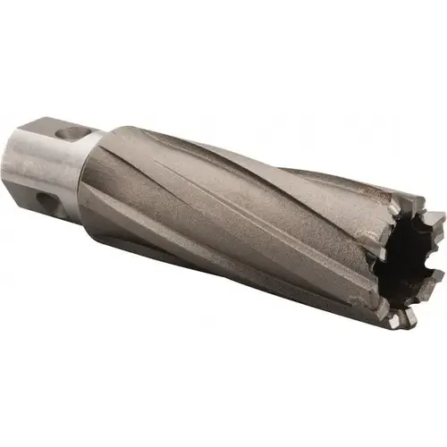 Annular Cutter: 15/16" Dia, 2" Depth of Cut, Carbide Tipped Bright/Uncoated