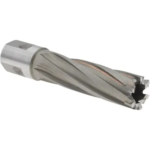 Annular Cutter: 11/16" Dia, 2" Depth of Cut, Carbide Tipped Bright/Uncoated