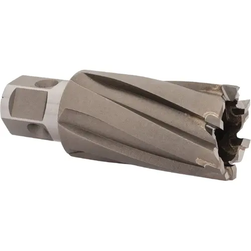 Annular Cutter: 1-1/16" Dia, 1-3/8" Depth of Cut, Carbide Tipped Bright/Uncoated Annular Cutter: 1-1/16" Dia, 1-3/8" Depth of Cut, Carbide Tipped Bright/Uncoated