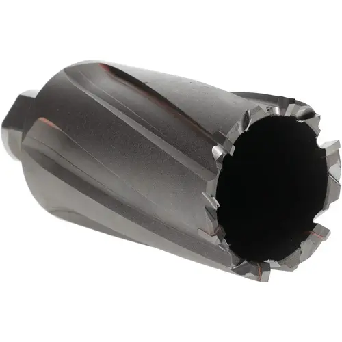 Annular Cutter: 1-9/16" Dia, 2" Depth of Cut, Carbide Tipped Bright/Uncoated Annular Cutter: 1-9/16" Dia, 2" Depth of Cut, Carbide Tipped Bright/Uncoated