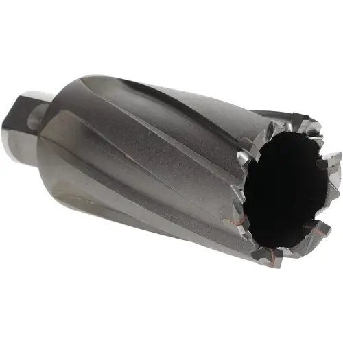 Annular Cutter: 1-5/16" Dia, 2" Depth of Cut, Carbide Tipped Bright/Uncoated