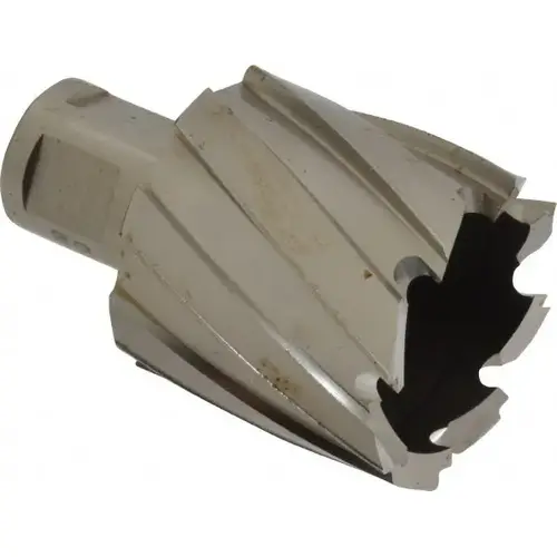 Annular Cutter: 1.5354" Dia, High Speed Steel Bright/Uncoated