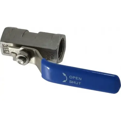 Standard Manual Ball Valve: 3/8" Pipe, Standard Port Standard Manual Ball Valve: 3/8" Pipe, Standard Port