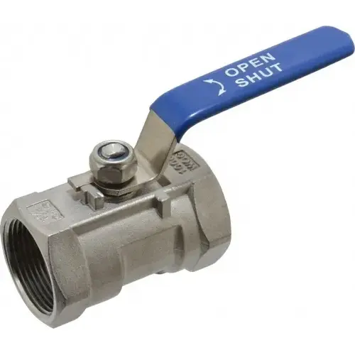 Standard Manual Ball Valve: 1-1/4" Pipe, Standard Port Standard Manual Ball Valve: 1-1/4" Pipe, Standard Port