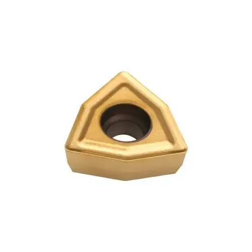 Indexable Drill Insert: DFTHP KC7140, Solid Carbide TiN Indexable Drill Insert: DFTHP KC7140, Solid Carbide TiN