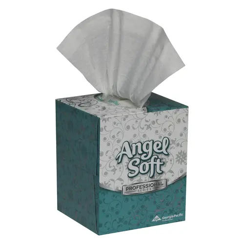 Angel Soft Professional Series Premium Facial Tissue Cube Box 36 Boxes of 96 Count White Angel Soft Professional Series Premium Facial Tissue Cube Box 36 Boxes of 96 Count White