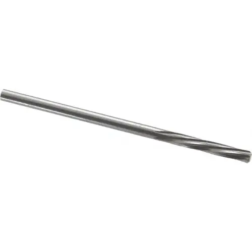 Chucking Reamer: 0.1065" Dia, 2-1/4" OAL, 19/32" Flute Length, Straight Shank, Solid Carbide Bright (Polished)