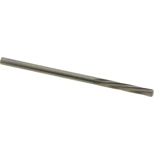 Chucking Reamer: 7/64" Dia, 2-1/4" OAL, 19/32" Flute Length, Straight Shank, Solid Carbide Bright (Polished)