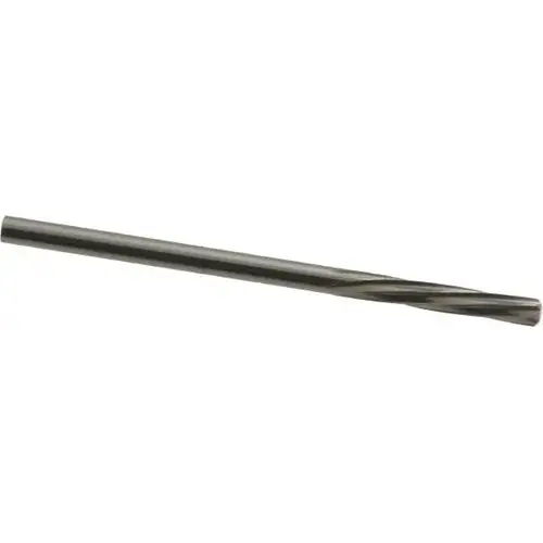 Chucking Reamer: 0.116" Dia, 2-1/4" OAL, 19/32" Flute Length, Straight Shank, Solid Carbide Bright (Polished) Chucking Reamer: 0.116" Dia, 2-1/4" OAL, 19/32" Flute Length, Straight Shank, Solid Carbide Bright (Polished)