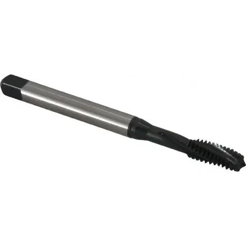 Spiral Flute Tap: 1/4-20 UNC, 3 Flutes, Modified Bottoming, 3BX Class of Fit, Cobalt, Oxide Coated