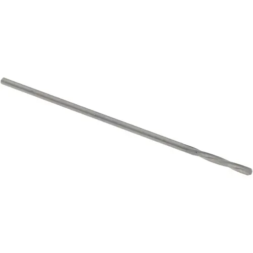 Chucking Reamer: 0.0358" Dia, 1.3000" OAL, 0.2750" Flute Length, Straight-Cylindrical Shank, Solid Carbide Bright/Uncoated Chucking Reamer: 0.0358" Dia, 1.3000" OAL, 0.2750" Flute Length, Straight-Cylindrical Shank, Solid Carbide Bright/Uncoated