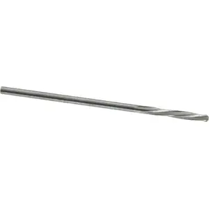 Magafor 88860001530 Chucking Reamer: 0.0602" Dia, 1-9/16" OAL, 25/64" Flute Length, Straight Shank, Solid Carbide Bright (Polished)