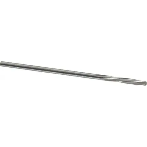 Chucking Reamer: 0.0602" Dia, 1-9/16" OAL, 25/64" Flute Length, Straight Shank, Solid Carbide Bright (Polished)