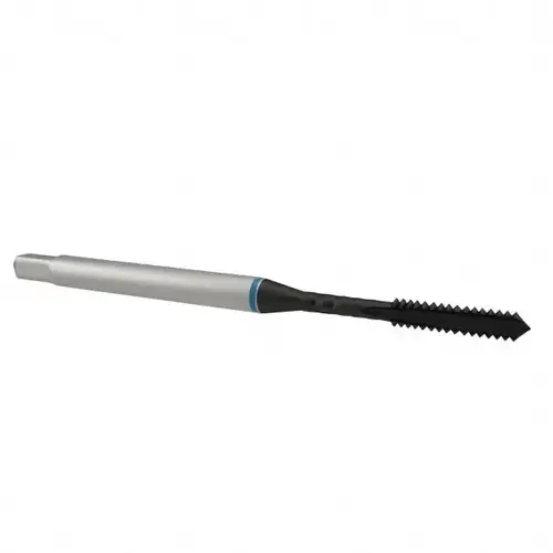 #4-40 Modified Bottoming RH 2BX Nitride Cobalt 3-Flute Straight Flute Machine Tap #4-40 Modified Bottoming RH 2BX Nitride Cobalt 3-Flute Straight Flute Machine Tap