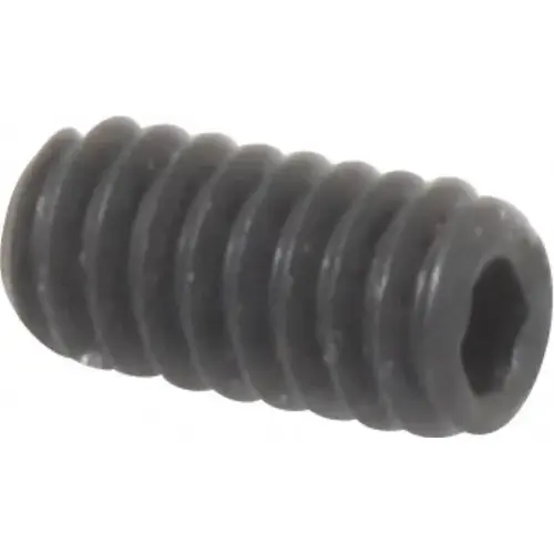 Set Screw: M2 x 0.40 x 4 mm, Cup Point, Alloy Steel, Grade 14.9 (45H) - pack of 100 Set Screw: M2 x 0.40 x 4 mm, Cup Point, Alloy Steel, Grade 14.9 (45H) - pack of 100