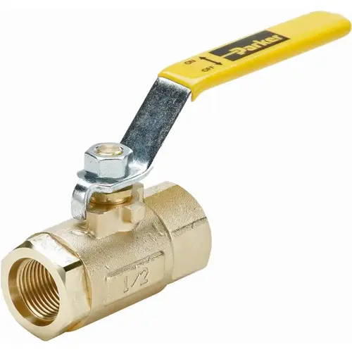 Standard Manual Ball Valve: 1/2" Pipe Standard Manual Ball Valve: 1/2" Pipe