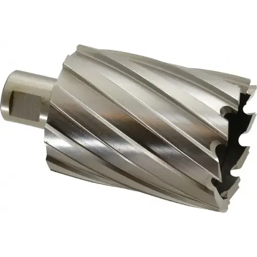 Annular Cutter: 1.8898" Dia, High Speed Steel Bright/Uncoated Annular Cutter: 1.8898" Dia, High Speed Steel Bright/Uncoated