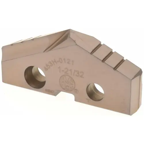 Spade Drill Insert: 1-21/32" Dia, Seat Size 3, Cobalt, 132 deg Point AM200 Spade Drill Insert: 1-21/32" Dia, Seat Size 3, Cobalt, 132 deg Point AM200