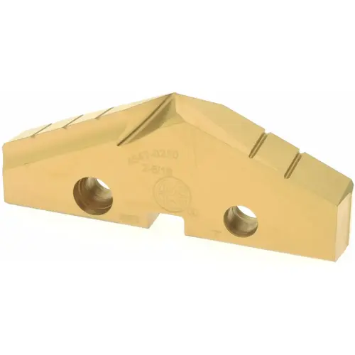 Spade Drill Insert: 2-5/16" Dia, Seat Size 4, Cobalt, 132 deg Point TiN Spade Drill Insert: 2-5/16" Dia, Seat Size 4, Cobalt, 132 deg Point TiN