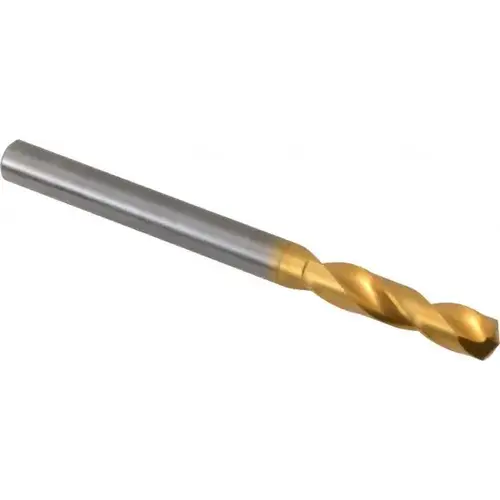 Screw Machine Length Drill Bit: 0.2031" Dia, 140 degree, Solid Carbide Coated Screw Machine Length Drill Bit: 0.2031" Dia, 140 degree, Solid Carbide Coated