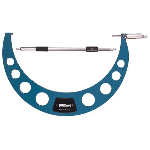 Mechanical Outside Micrometer: 14" Range, 0.001" Graduation Mechanical Outside Micrometer: 14" Range, 0.001" Graduation