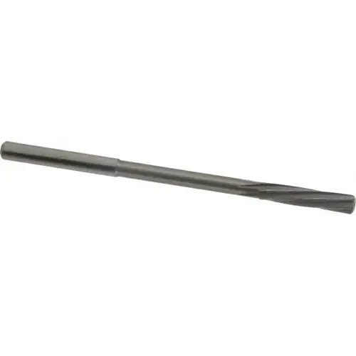 Chucking Reamer: 0.1575" Dia, 2-61/64" OAL, 3/4" Flute Length, Straight Shank, Solid Carbide Bright (Polished)