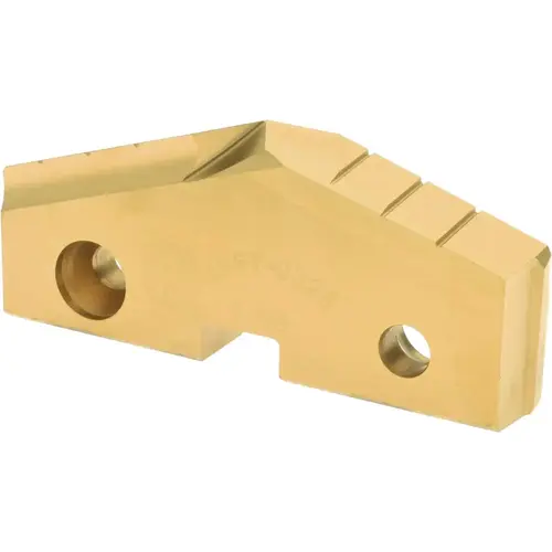 Spade Drill Insert: 2-7/8" Dia, Seat Size 5, High Speed Steel, 144 deg Point TiN Spade Drill Insert: 2-7/8" Dia, Seat Size 5, High Speed Steel, 144 deg Point TiN