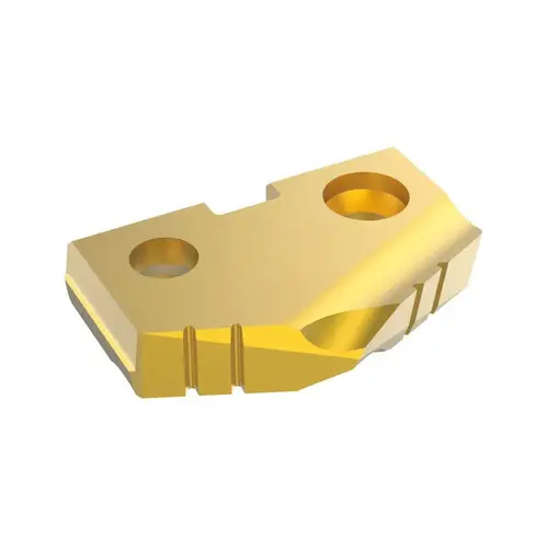 Spade Drill Insert: 1-5/16" Dia, Seat Size 2, Solid Carbide, 132 degree Point TiN Spade Drill Insert: 1-5/16" Dia, Seat Size 2, Solid Carbide, 132 degree Point TiN